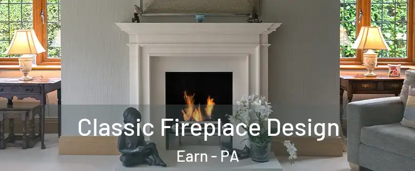 Classic Fireplace Design Earn - PA