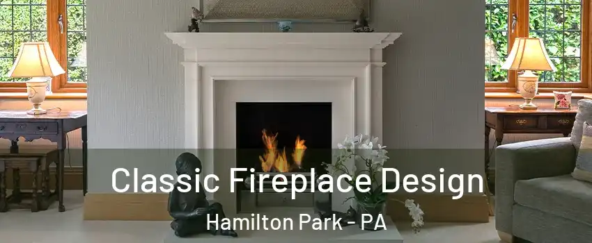 Classic Fireplace Design Hamilton Park - PA