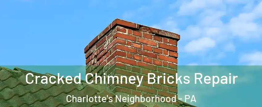 Cracked Chimney Bricks Repair Charlotte's Neighborhood - PA