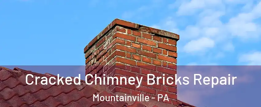 Cracked Chimney Bricks Repair Mountainville - PA