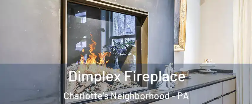 Dimplex Fireplace Charlotte's Neighborhood - PA