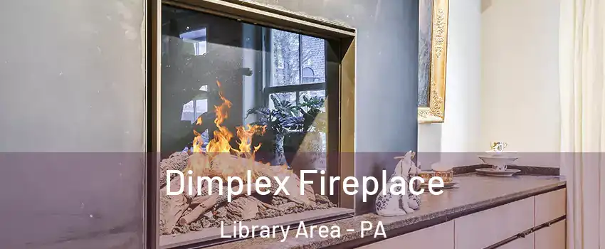 Dimplex Fireplace Library Area - PA