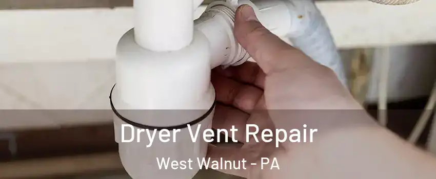 Dryer Vent Repair West Walnut - PA