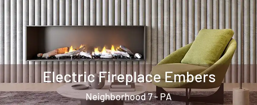 Electric Fireplace Embers Neighborhood 7 - PA