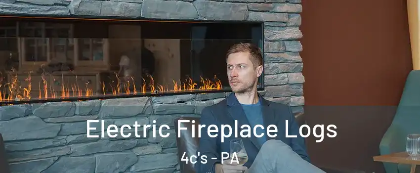 Electric Fireplace Logs 4c's - PA