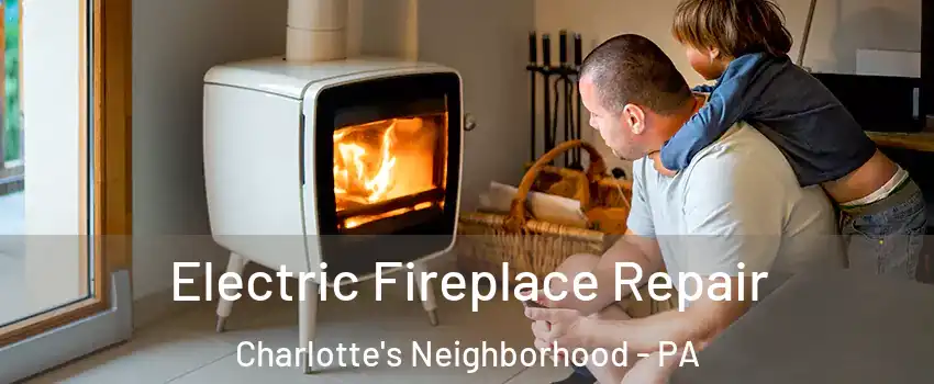 Electric Fireplace Repair Charlotte's Neighborhood - PA