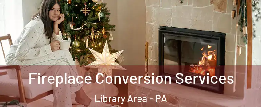 Fireplace Conversion Services Library Area - PA