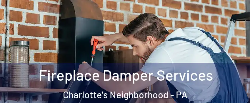 Fireplace Damper Services Charlotte's Neighborhood - PA