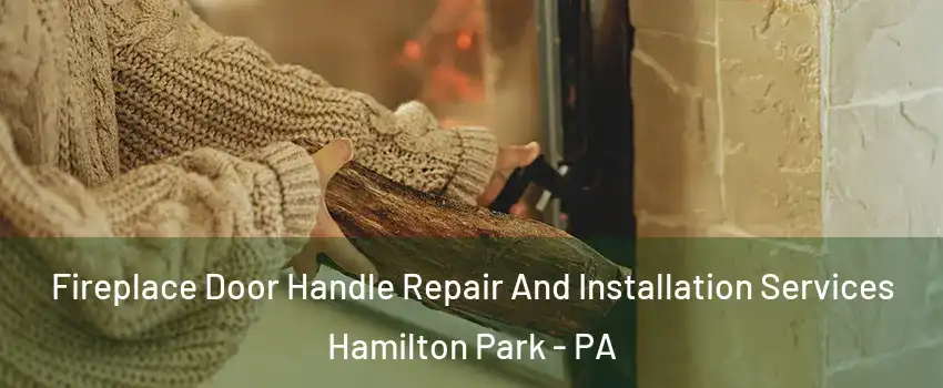 Fireplace Door Handle Repair And Installation Services Hamilton Park - PA