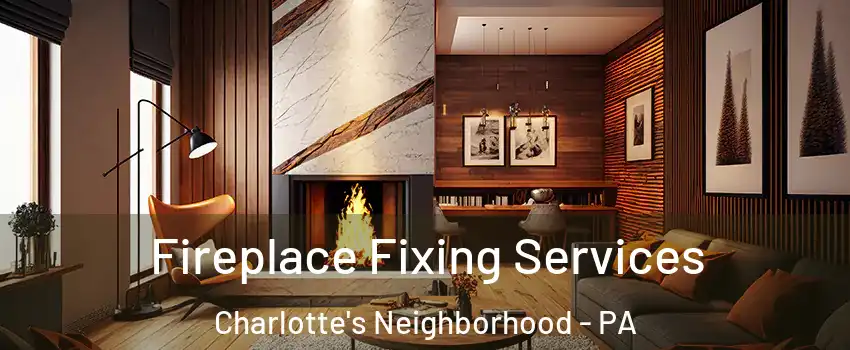 Fireplace Fixing Services Charlotte's Neighborhood - PA