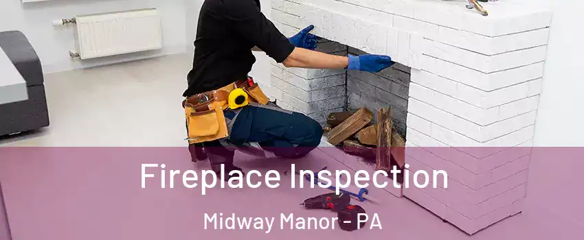 Fireplace Inspection Midway Manor - PA