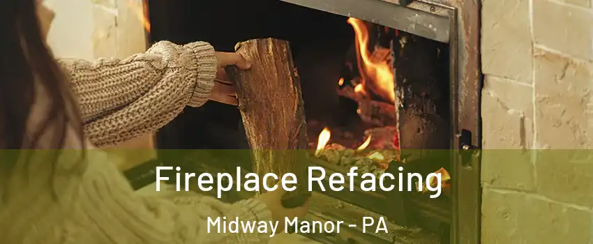 Fireplace Refacing Midway Manor - PA