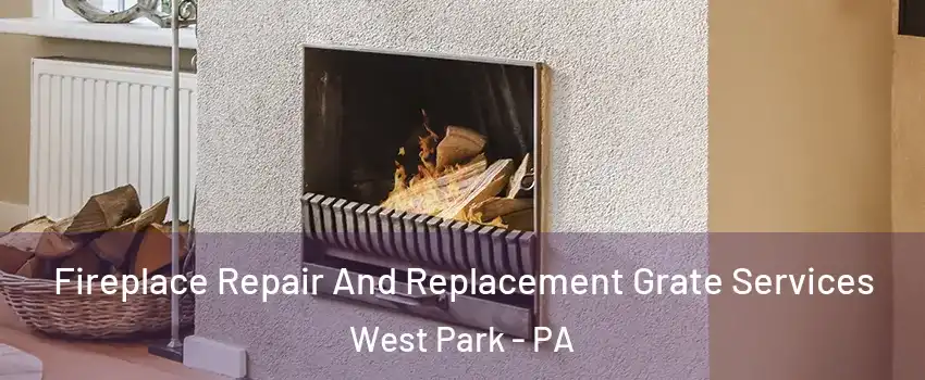 Fireplace Repair And Replacement Grate Services West Park - PA