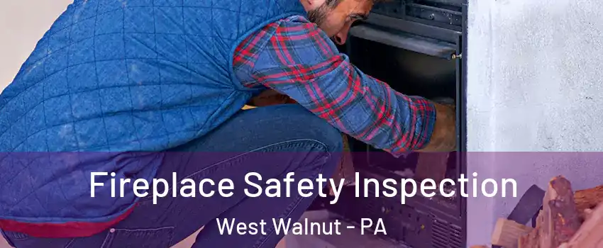 Fireplace Safety Inspection West Walnut - PA