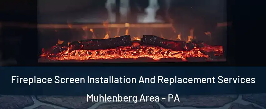 Fireplace Screen Installation And Replacement Services Muhlenberg Area - PA