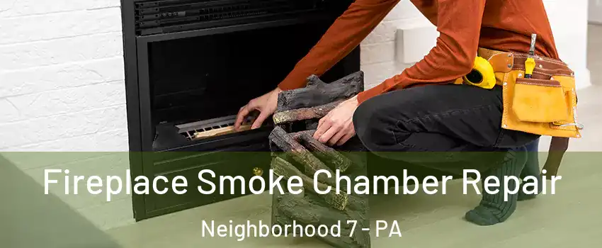 Fireplace Smoke Chamber Repair Neighborhood 7 - PA