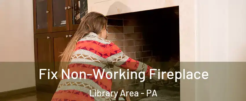 Fix Non-Working Fireplace Library Area - PA