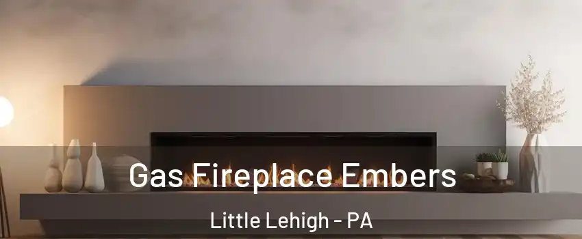 Gas Fireplace Embers Little Lehigh - PA