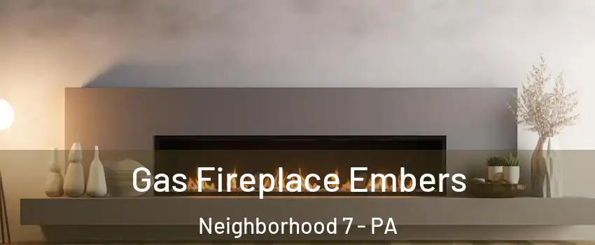 Gas Fireplace Embers Neighborhood 7 - PA