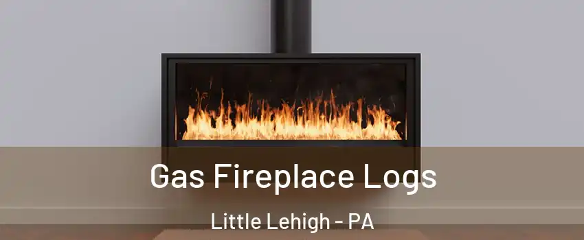 Gas Fireplace Logs Little Lehigh - PA