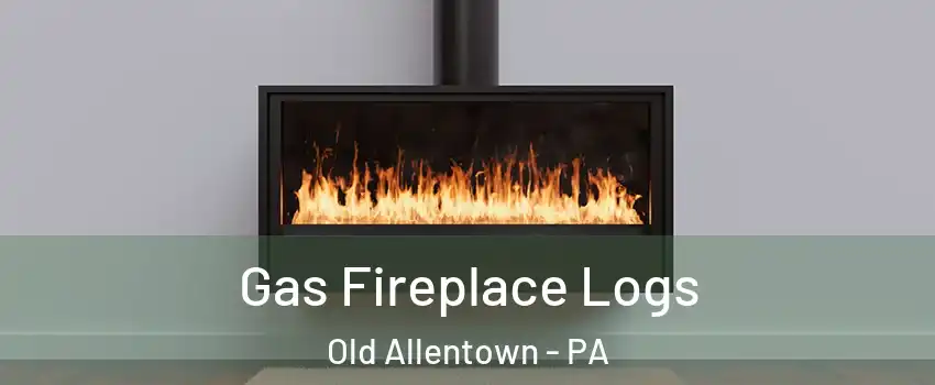 Gas Fireplace Logs Old Allentown - PA