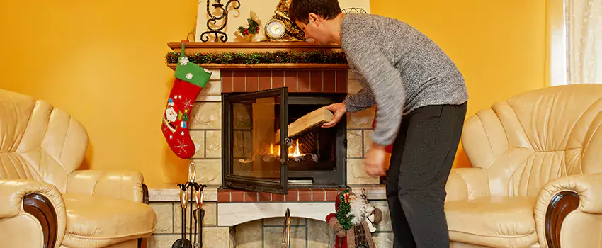 Rusted Metal Fireplace Restoration in 8th Ward, Pennsylvania