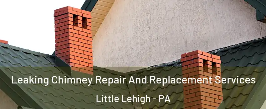 Leaking Chimney Repair And Replacement Services Little Lehigh - PA