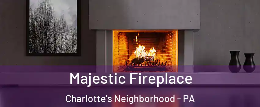 Majestic Fireplace Charlotte's Neighborhood - PA