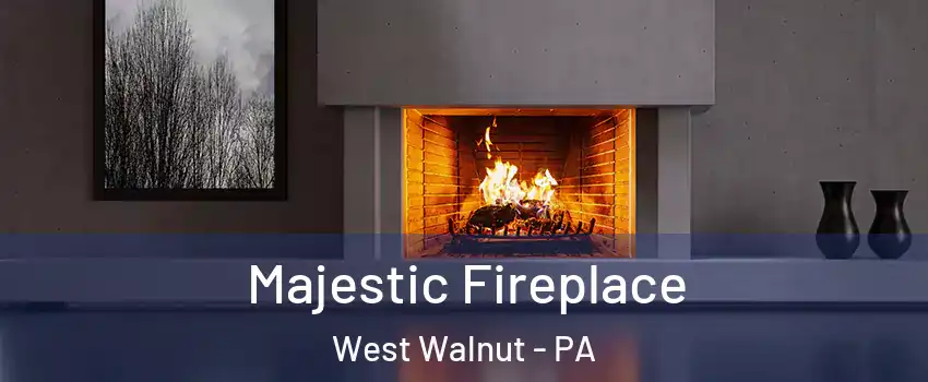 Majestic Fireplace West Walnut - PA