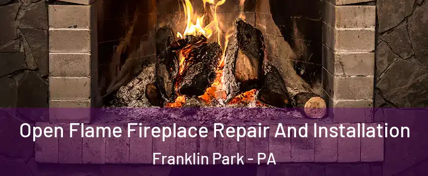 Open Flame Fireplace Repair And Installation Franklin Park - PA