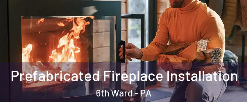 Prefabricated Fireplace Installation 6th Ward - PA