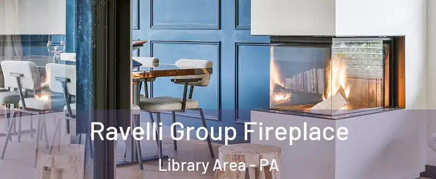 Ravelli Group Fireplace Library Area - PA