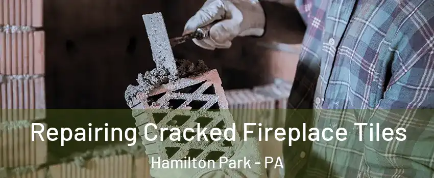 Repairing Cracked Fireplace Tiles Hamilton Park - PA