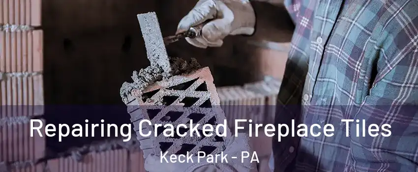 Repairing Cracked Fireplace Tiles Keck Park - PA